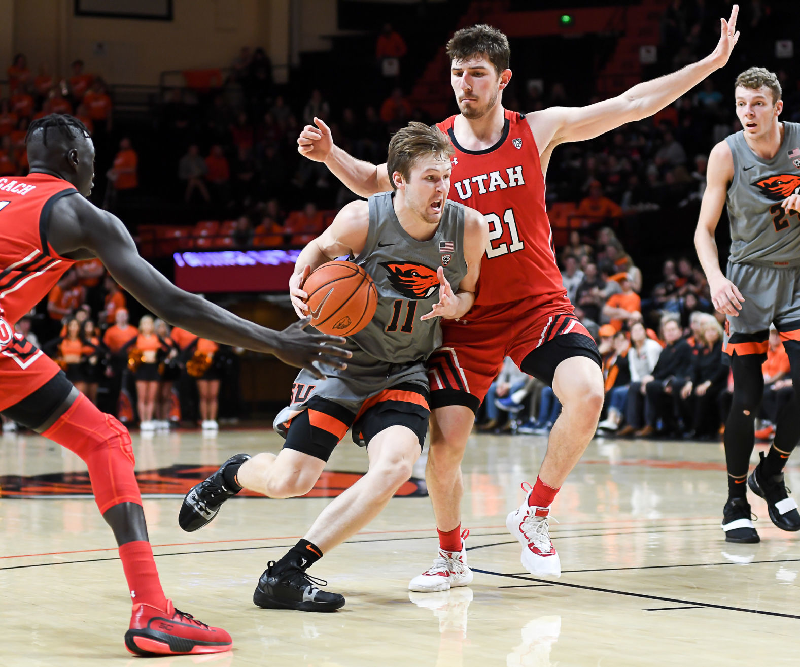 OSU vs Utah mens basketball 15